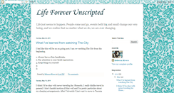 Desktop Screenshot of lifeforeverunscripted.blogspot.com