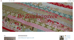 Desktop Screenshot of dezondagssteek-jeanneke.blogspot.com