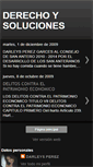 Mobile Screenshot of derechoysolucionesdarleys.blogspot.com