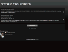 Tablet Screenshot of derechoysolucionesdarleys.blogspot.com