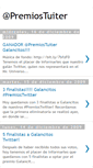 Mobile Screenshot of premiostwitterve.blogspot.com
