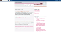 Desktop Screenshot of orangeinsurance.blogspot.com
