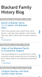 Mobile Screenshot of blackardfamilyhistory.blogspot.com