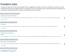 Tablet Screenshot of freedomsgate.blogspot.com