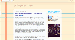 Desktop Screenshot of lynn-logue.blogspot.com