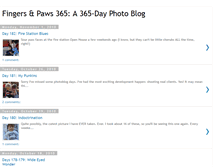 Tablet Screenshot of fingersandpaws365.blogspot.com