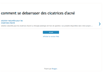 Tablet Screenshot of cicatricedacne.blogspot.com