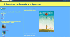 Desktop Screenshot of descobrir-e-aprender.blogspot.com