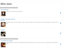 Tablet Screenshot of ilove-olivejuice.blogspot.com