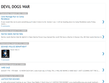 Tablet Screenshot of devildogswar.blogspot.com