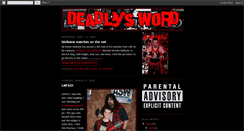 Desktop Screenshot of deadlydale.blogspot.com