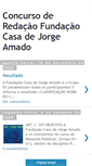 Mobile Screenshot of concursojorgeamado.blogspot.com