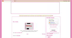 Desktop Screenshot of musicchannels.blogspot.com