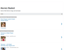Tablet Screenshot of moviezbasket.blogspot.com