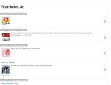 Tablet Screenshot of featthemusic.blogspot.com