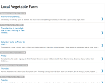 Tablet Screenshot of localvegetablefarm.blogspot.com