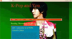 Desktop Screenshot of k-popandyou.blogspot.com