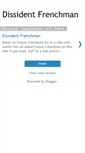 Mobile Screenshot of dissidentfrenchman.blogspot.com