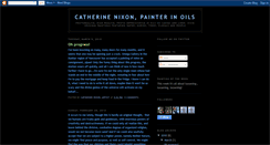 Desktop Screenshot of catherinenixonpainter.blogspot.com