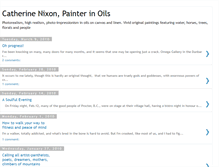 Tablet Screenshot of catherinenixonpainter.blogspot.com