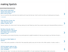 Tablet Screenshot of making-lipstick-b.blogspot.com