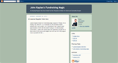 Desktop Screenshot of fundraisingmagic.blogspot.com