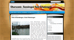 Desktop Screenshot of dharwanto.blogspot.com