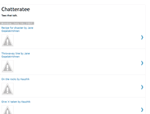Tablet Screenshot of chatteratee.blogspot.com