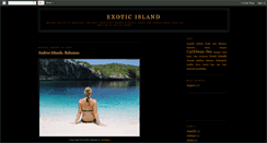 Desktop Screenshot of exotic-island.blogspot.com