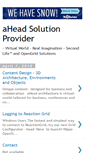 Mobile Screenshot of aheadcorporation.blogspot.com