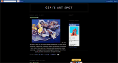 Desktop Screenshot of gerisartspot.blogspot.com