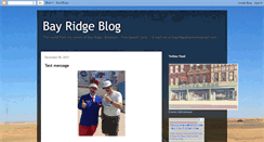 Desktop Screenshot of bayridgebrooklyn.blogspot.com