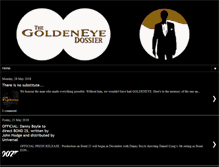 Tablet Screenshot of goldeneyedossier.blogspot.com