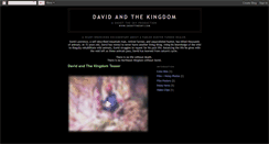 Desktop Screenshot of davidandthekingdom.blogspot.com