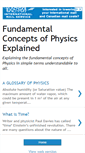 Mobile Screenshot of physics-concepts.blogspot.com