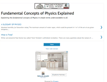 Tablet Screenshot of physics-concepts.blogspot.com