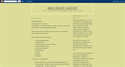 Desktop Screenshot of bkshootnight.blogspot.com