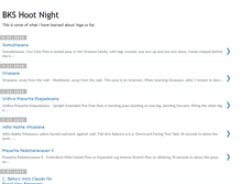 Tablet Screenshot of bkshootnight.blogspot.com