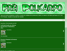 Tablet Screenshot of freipolicarpo.blogspot.com
