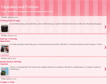 Tablet Screenshot of cupcakesandcottons.blogspot.com