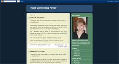 Desktop Screenshot of hopeconnectingpower.blogspot.com