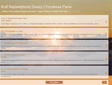 Tablet Screenshot of duszachr.blogspot.com