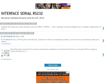 Tablet Screenshot of interface-serial-rs232.blogspot.com
