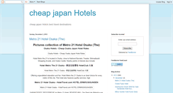 Desktop Screenshot of cheapjapanhotels.blogspot.com