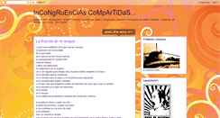 Desktop Screenshot of incongruenciascompartidas.blogspot.com
