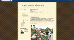 Desktop Screenshot of mondeababord.blogspot.com