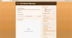 Desktop Screenshot of carlrobinwissmar.blogspot.com