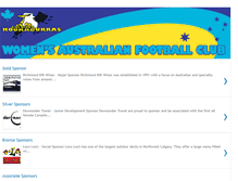 Tablet Screenshot of calgary-kookaburras-sponsers.blogspot.com