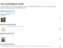 Tablet Screenshot of mythologicalstudio.blogspot.com