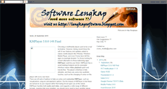 Desktop Screenshot of lengkapsoftware.blogspot.com